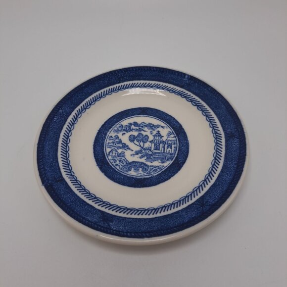 Vintage Syracuse China Old Cathay Tea Bread Plate Blue White Replacement Decor - Picture 2 of 5